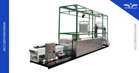 یخساز قالبی صنعتی + قیمت فروش دستگاه یخ ساز قالبی